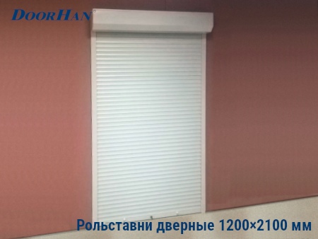 Рольставни на двери 1200×2100 мм в Краснодаре от 30959 руб.